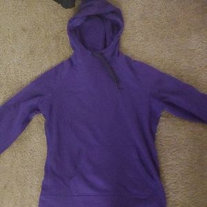 Purple Nike Exercise Hoodie